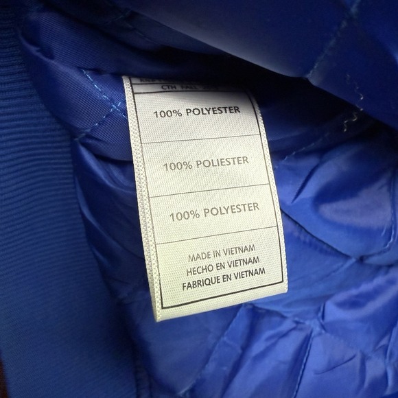 Men's‎ Mitchell&Ness NBA Philadelphia 76ers Satin Bomber Jacket XL - Picture 6 of 8